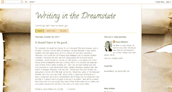 Desktop Screenshot of inthedreamstate.blogspot.com