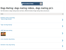 Tablet Screenshot of dogsmating.blogspot.com