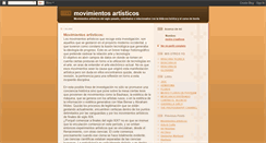 Desktop Screenshot of movimientosartisticosteoricos.blogspot.com