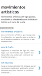 Mobile Screenshot of movimientosartisticosteoricos.blogspot.com
