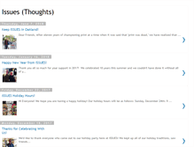 Tablet Screenshot of issuesshopthoughts.blogspot.com