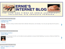 Tablet Screenshot of erniecentofanti.blogspot.com