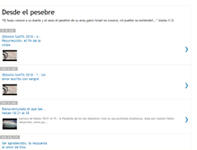 Tablet Screenshot of desdeelpesebre.blogspot.com
