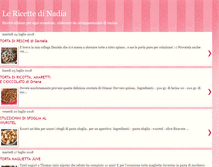 Tablet Screenshot of lericettedinadia.blogspot.com