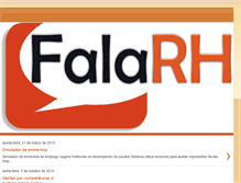 Tablet Screenshot of falaconsultoriarh.blogspot.com