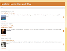 Tablet Screenshot of heatherhavensays.blogspot.com