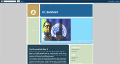 Desktop Screenshot of illusioneer.blogspot.com