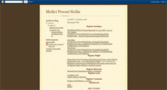 Desktop Screenshot of mediciprecari.blogspot.com