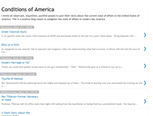 Tablet Screenshot of conditionsofamerica.blogspot.com