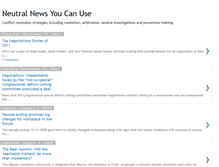 Tablet Screenshot of neutralnewsyoucanuse.blogspot.com
