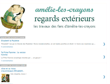 Tablet Screenshot of amelielescrayons.blogspot.com
