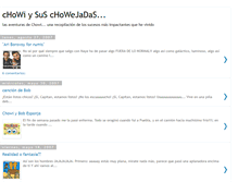 Tablet Screenshot of chowiysusaventuras.blogspot.com