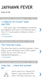 Mobile Screenshot of jayhawkfever.blogspot.com