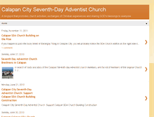 Tablet Screenshot of calapansdachurch.blogspot.com