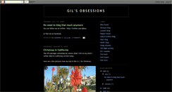 Desktop Screenshot of gilsobsessions.blogspot.com