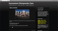 Desktop Screenshot of galilee-chiropractic.blogspot.com