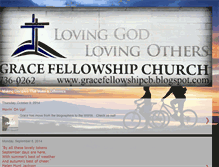 Tablet Screenshot of gracefellowshipcb.blogspot.com