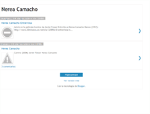Tablet Screenshot of nereacamacho.blogspot.com