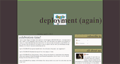 Desktop Screenshot of anotherdeployment.blogspot.com