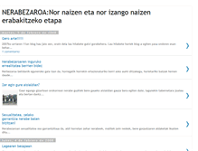 Tablet Screenshot of hezkuntzaguregizartean.blogspot.com