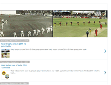 Tablet Screenshot of cricket-funs.blogspot.com