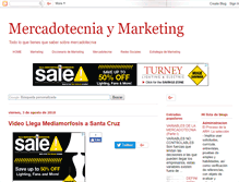 Tablet Screenshot of mercadotecniaymarketing.blogspot.com