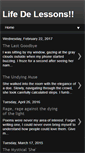 Mobile Screenshot of lifedelessons.blogspot.com