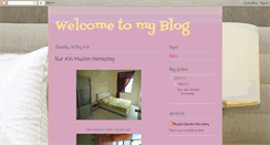 Desktop Screenshot of nurainmuslimhomestay.blogspot.com