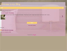 Tablet Screenshot of nurainmuslimhomestay.blogspot.com