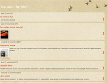 Tablet Screenshot of louandthebird.blogspot.com