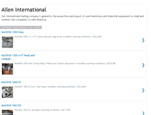 Tablet Screenshot of alleninternational.blogspot.com