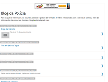 Tablet Screenshot of blogdapolicia.blogspot.com