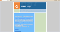 Desktop Screenshot of justforpugs.blogspot.com