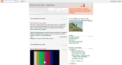 Desktop Screenshot of homemoviedayargentina.blogspot.com