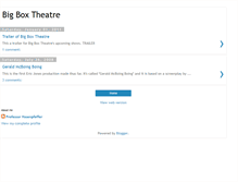 Tablet Screenshot of bigboxtheatre.blogspot.com