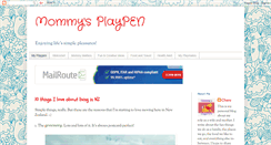 Desktop Screenshot of mommysplaypen.blogspot.com