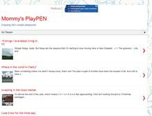 Tablet Screenshot of mommysplaypen.blogspot.com