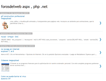 Tablet Screenshot of forodelaweb.blogspot.com