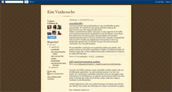 Desktop Screenshot of kimvanhessche.blogspot.com