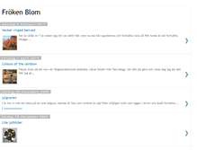 Tablet Screenshot of frokenblom.blogspot.com