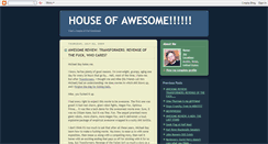 Desktop Screenshot of houseofawesome.blogspot.com