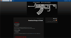 Desktop Screenshot of erhabrecords.blogspot.com