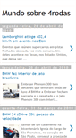 Mobile Screenshot of mundosobre4rodas.blogspot.com