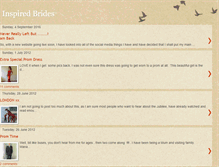 Tablet Screenshot of inspiredbrides.blogspot.com