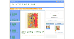 Desktop Screenshot of onlinemadhubanipaintings.blogspot.com