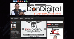 Desktop Screenshot of blogdodondigital.blogspot.com