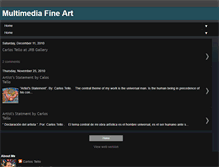 Tablet Screenshot of multimediafineart.blogspot.com