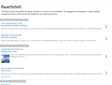 Tablet Screenshot of pauerschell.blogspot.com