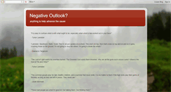 Desktop Screenshot of negativeoutlook.blogspot.com