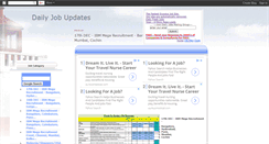 Desktop Screenshot of dailyjobs.blogspot.com